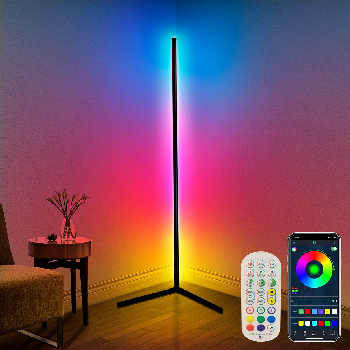 lamp LED RGB