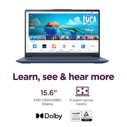 Lenovo - IdeaPad Slim 3 15.6" Full HD Laptop - AMD Ryzen 5 40 2025